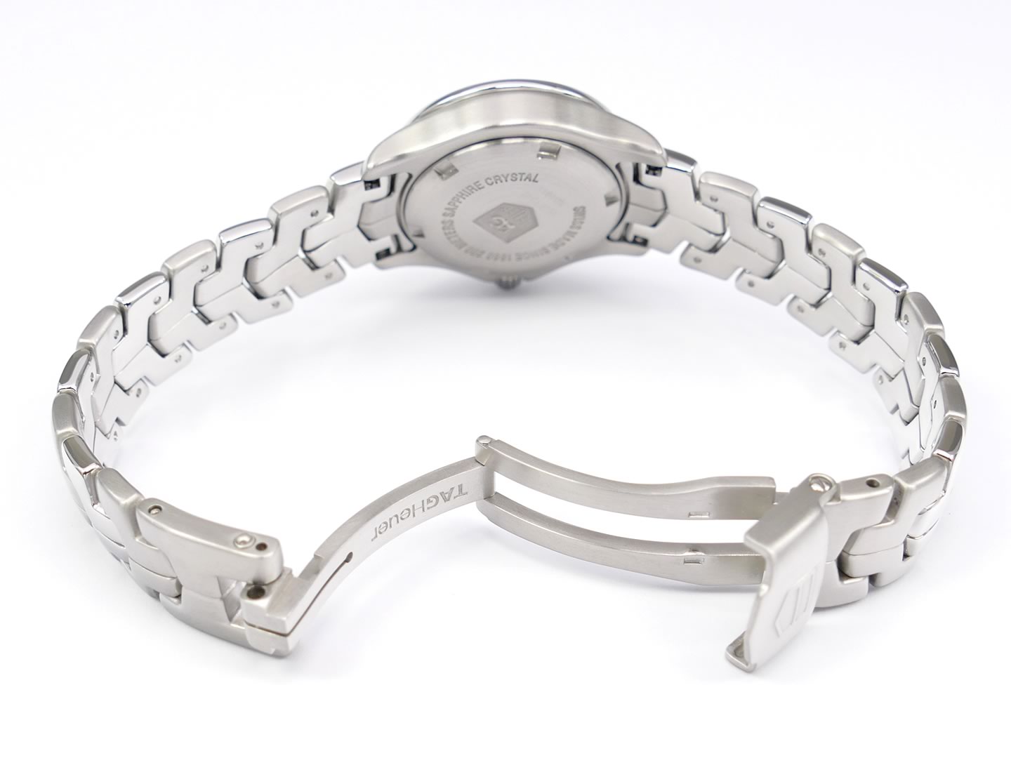 TAG Heuer Link WJF1312.BA0573 stainless steel folding clasp