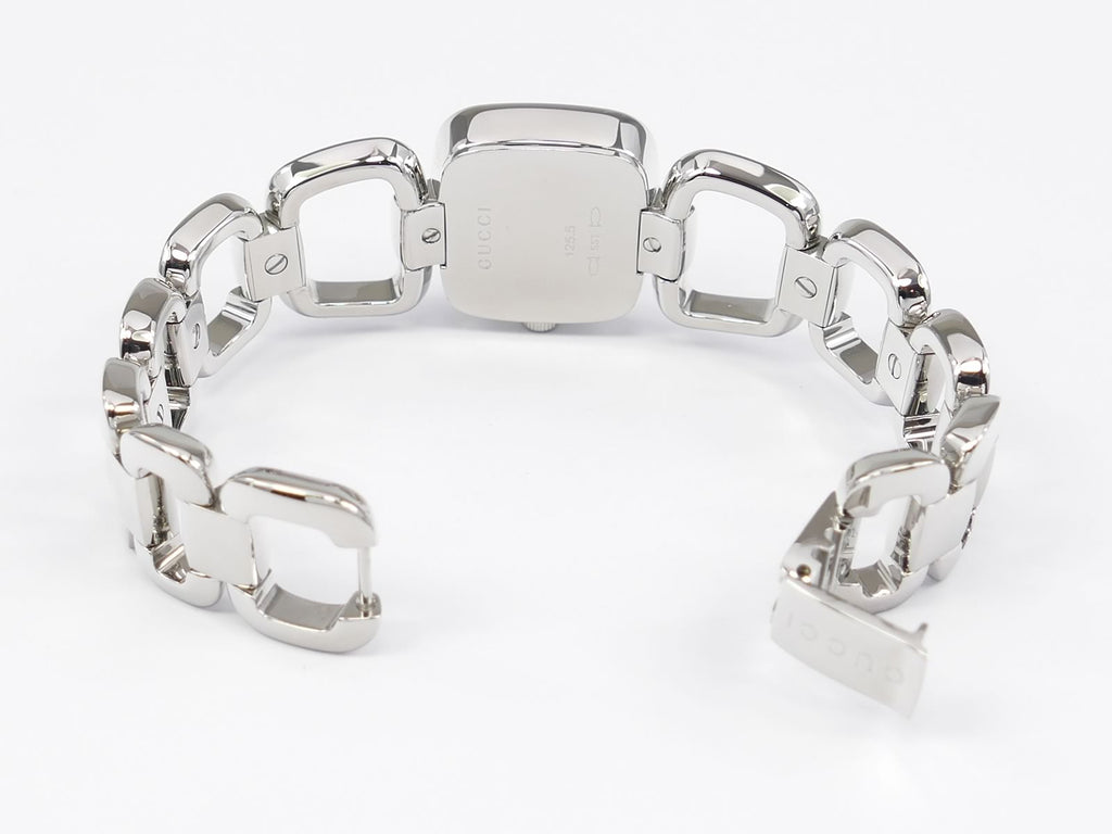 Gucci G Black YA125509 Stainless Steel bracelet clip