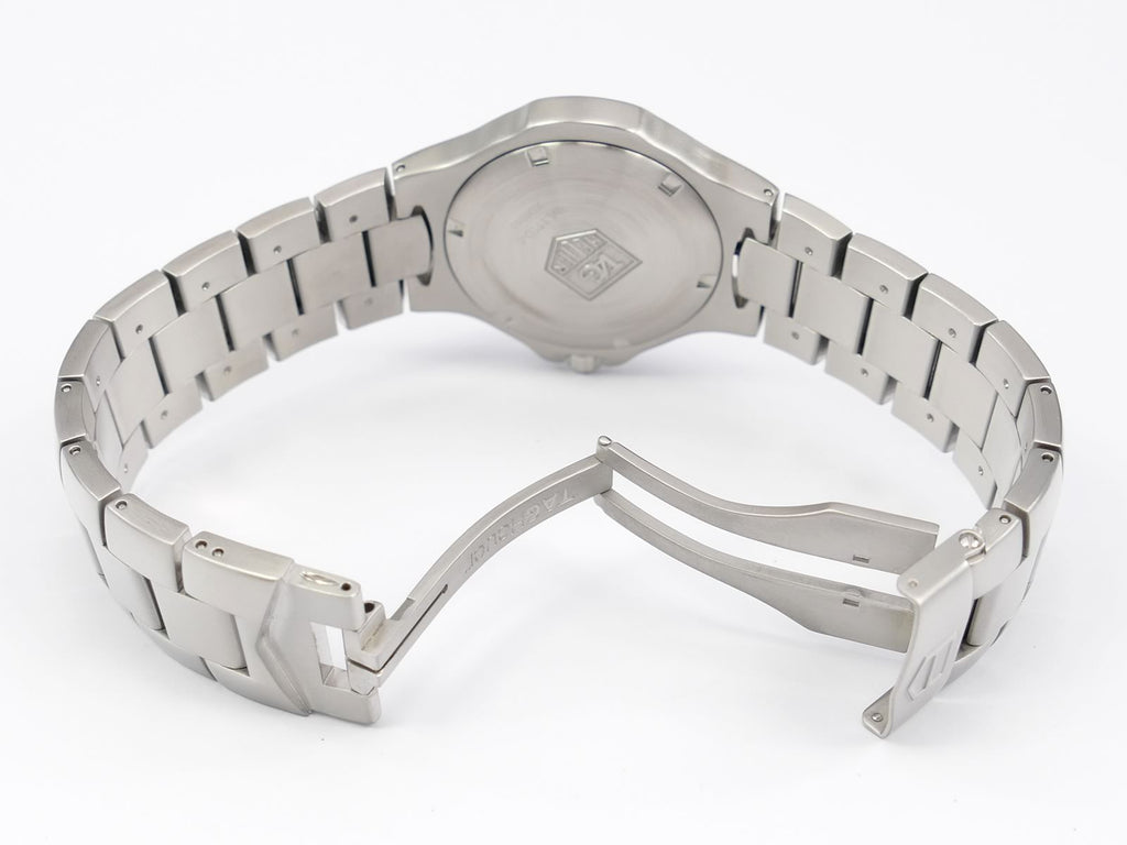 TAG Heuer Kirium WL111D.BA0700 folding clasp with security