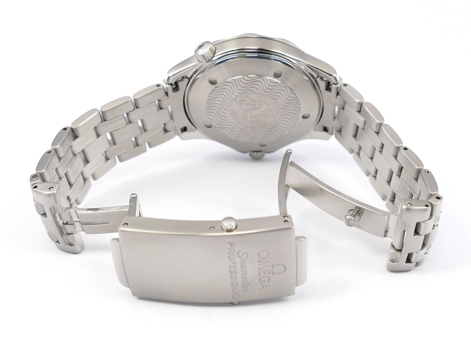 Omega Seamaster 2531.80.00 folding clasp with wet suit expansion