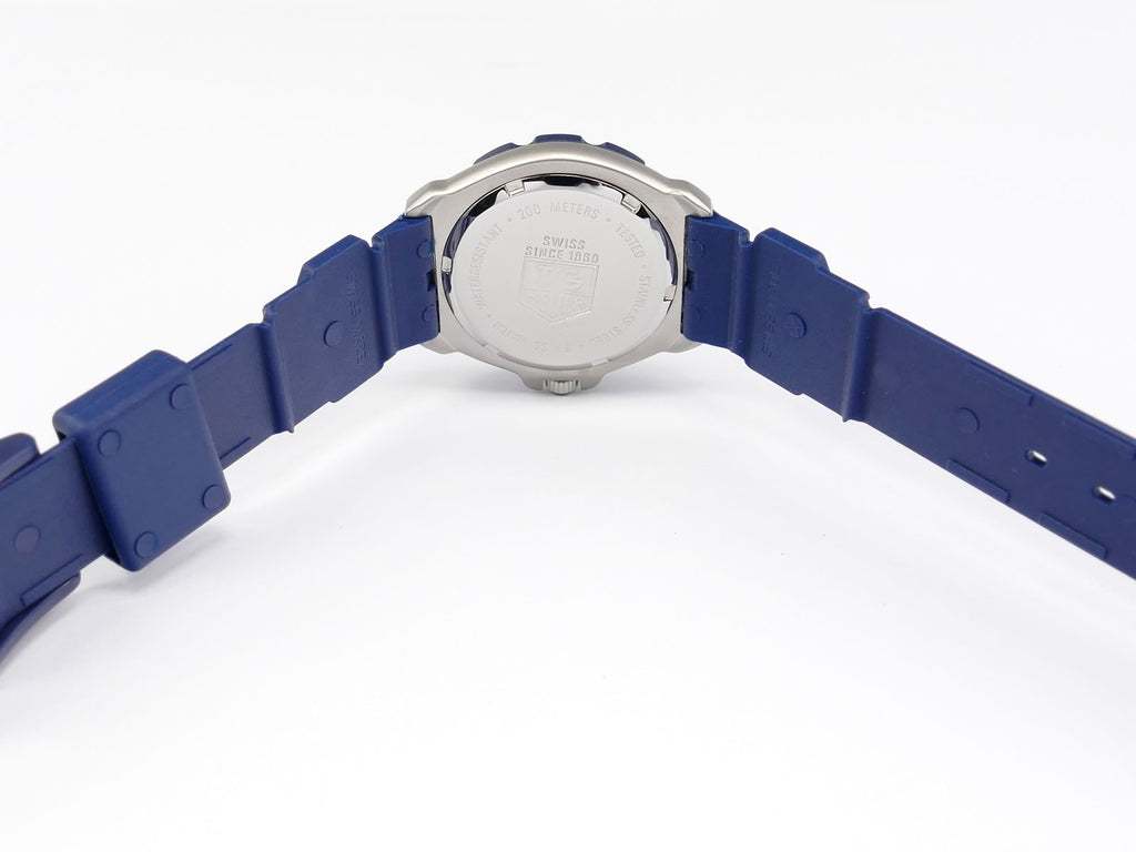 TAG Heuer Formula 1 WA1210 blue rubber strap
