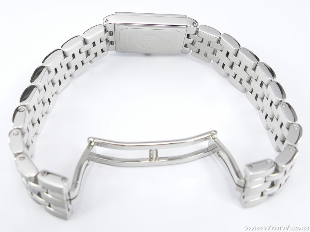 Raymond Weil Tango White Mother of Pearl 5970 Stainless Steel Rectangular Watch