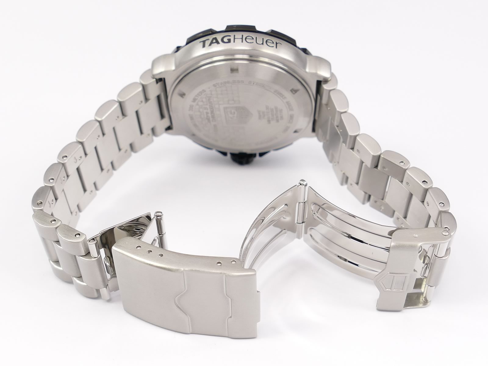 TAG Heuer Formula 1 CAH7010.BA0854 folding clasp with security and wet suit clasps