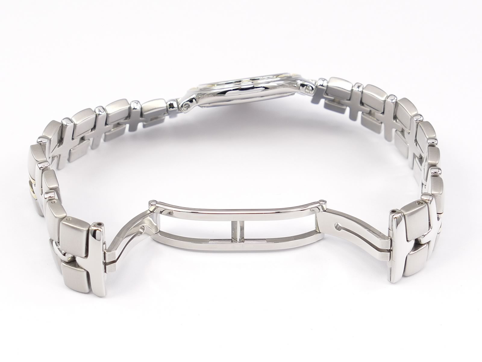 Raymond Weil Parsifal 9990 concealed stainless steel bi folding clasp