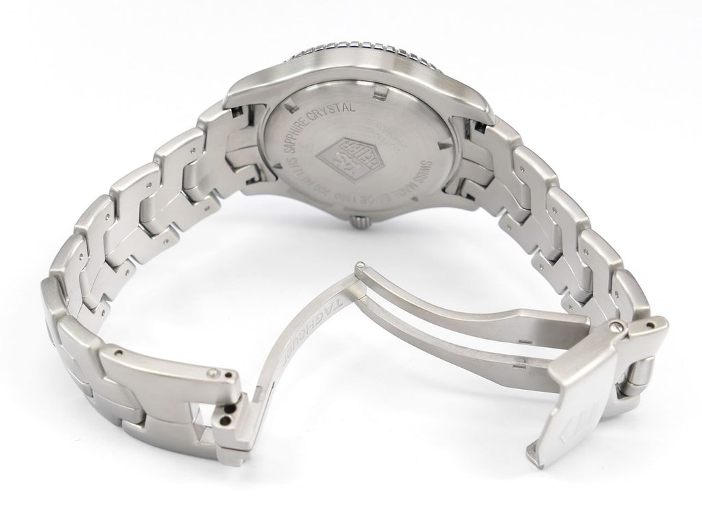 TAG Heuer Link WJ1112-0 folding clasp with security clasp