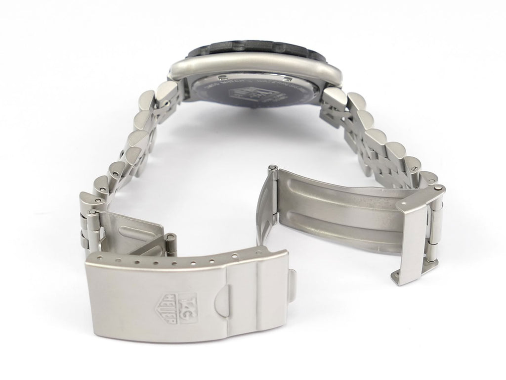 TAG Heuer Formula 1 WA1211 folding clasp with wet suit expansion