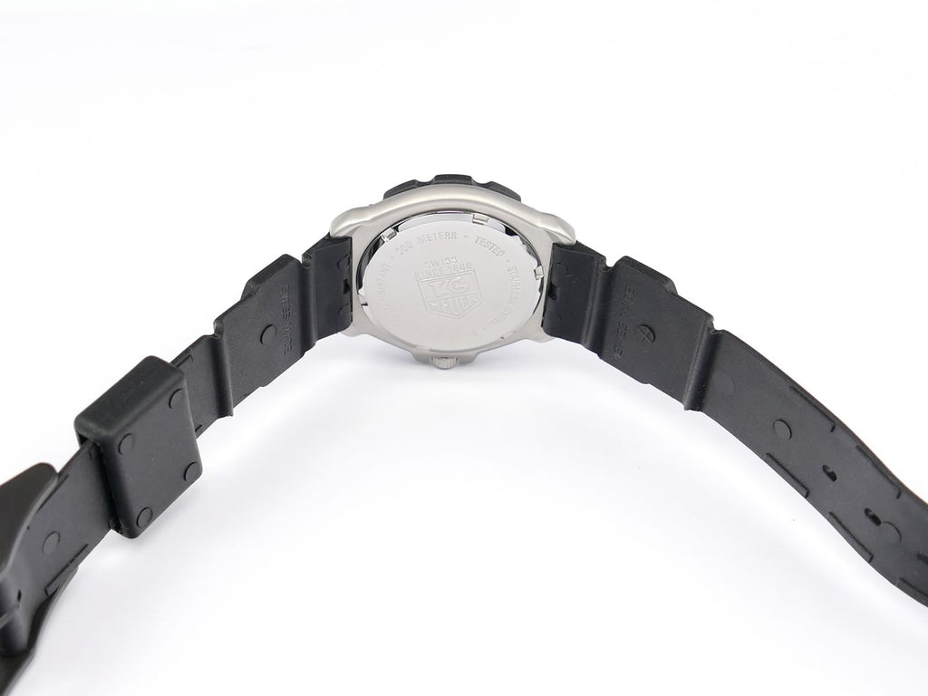 TAG Heuer Formula 1 WA1216 rubber strap black