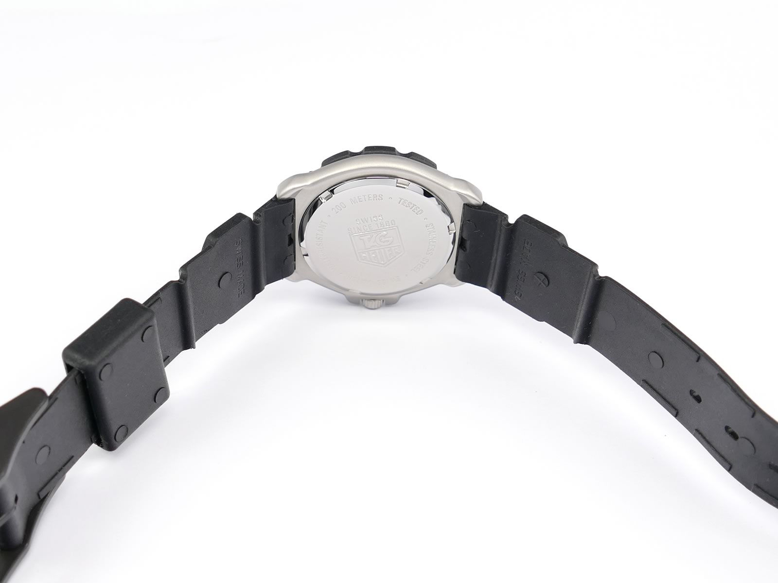TAG Heuer Formula 1 WA1216 rubber strap black