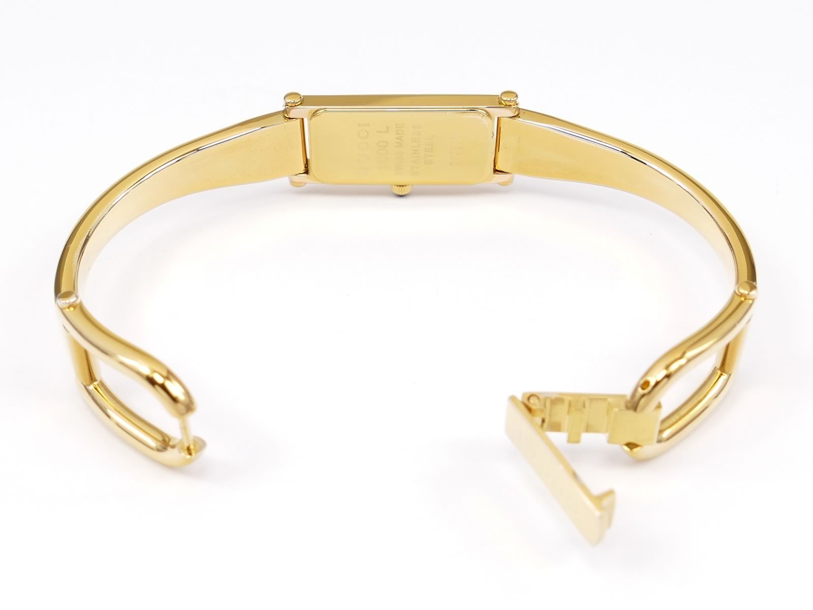 Gucci 1500L 18k Gold Plated Standard 16.5cm Bangle