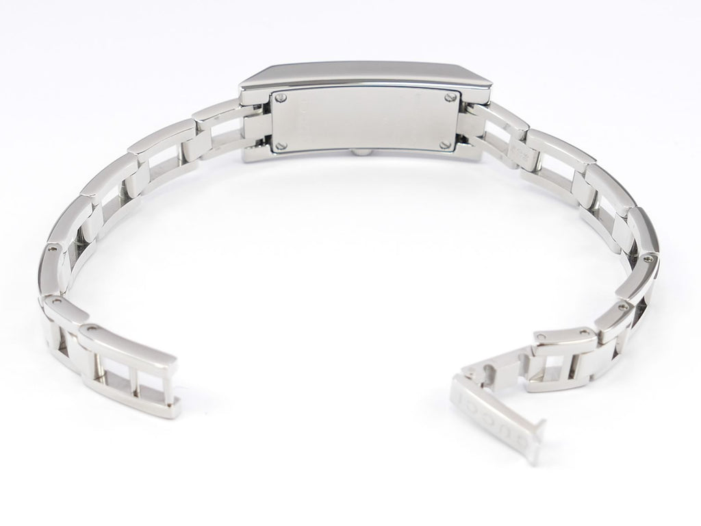 Gucci G-Link 110 stainless steel bangle clip