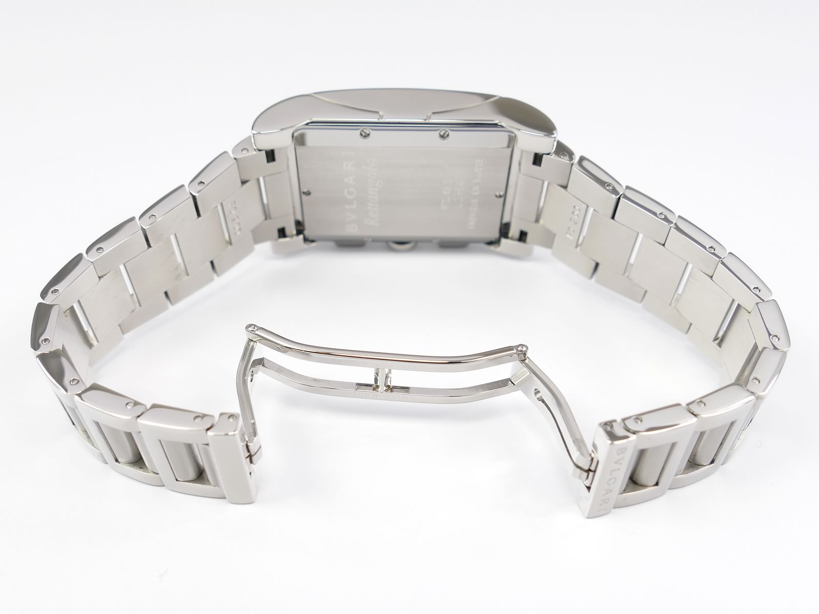 Bulgari Rettangolo RTC 49 S folding clasp