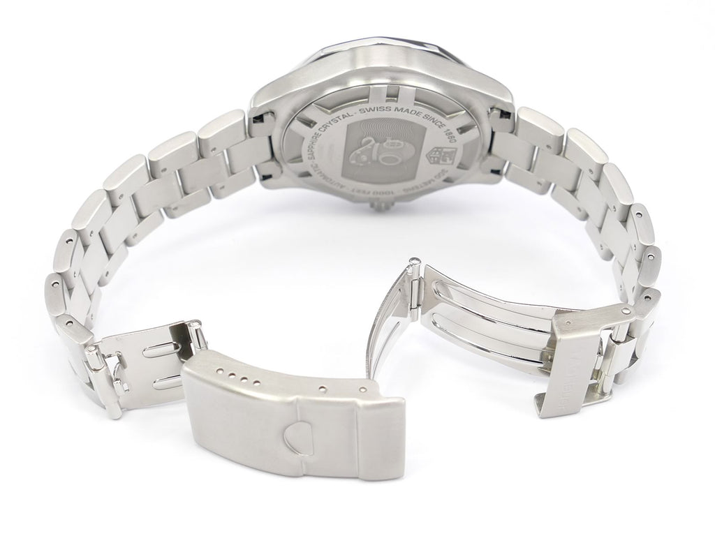 TAG Heuer Aquaracer WAB2011.BA0803 folding clasp and wet suit expansion