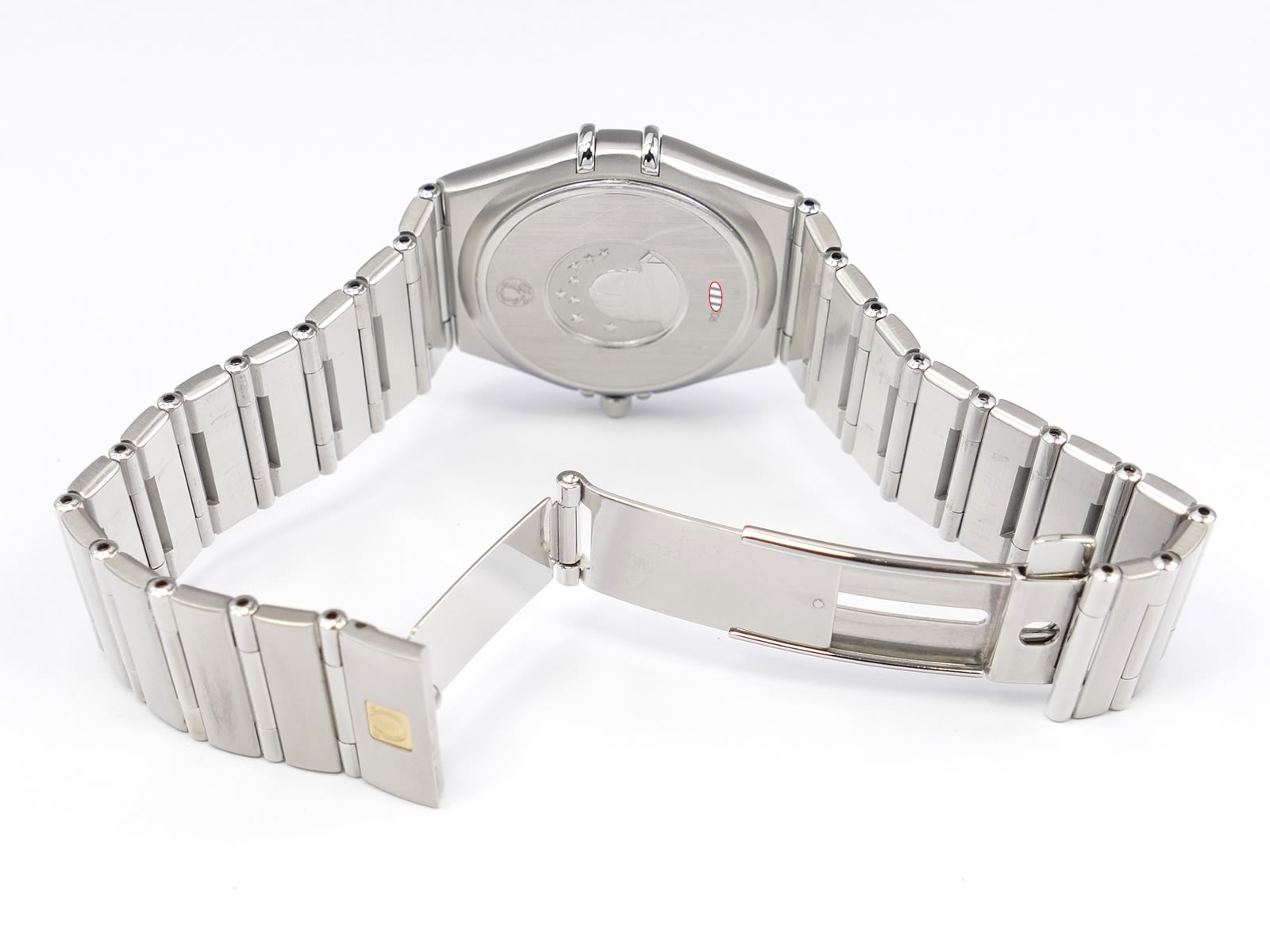 Omega Constellation 1512.30.00 fold and slide clasp