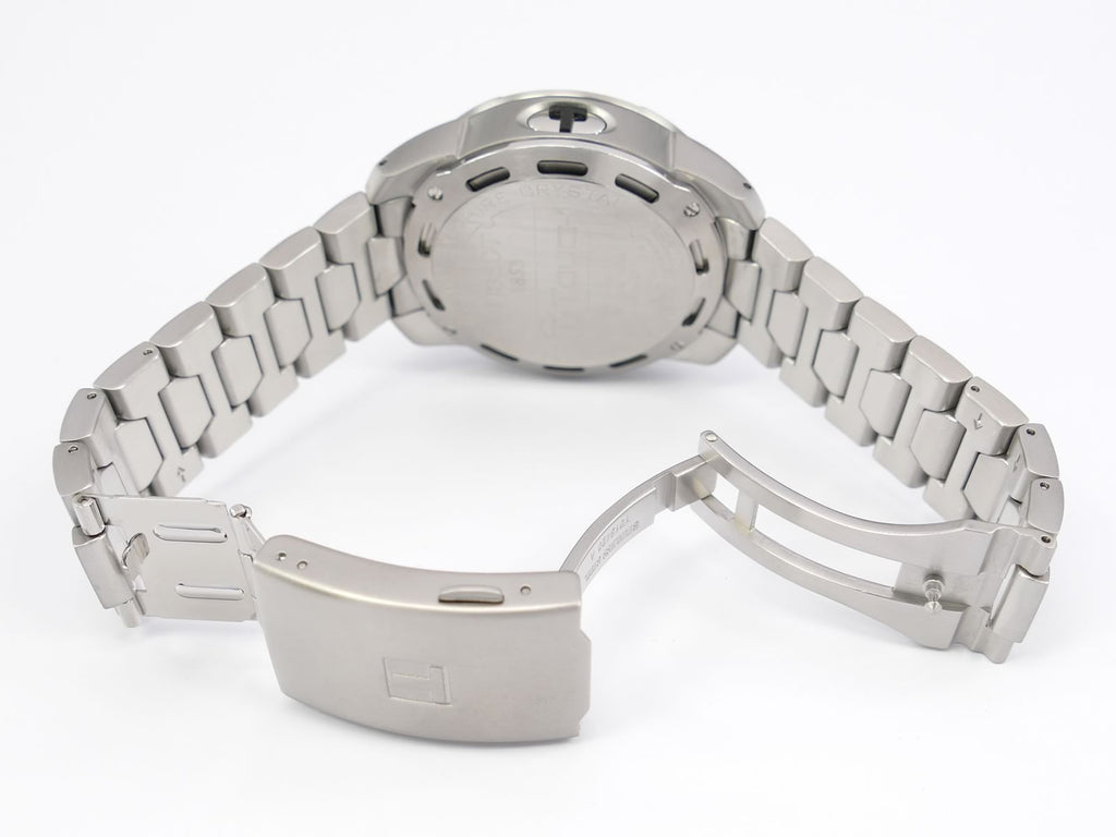 Tissot T-Touch II Expert T013.420.11.032.00 folding clasp and wet suit expansion
