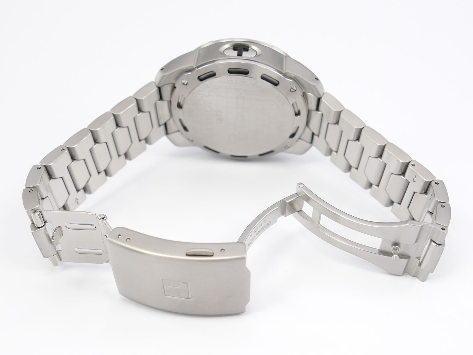 Tissot T-Touch II Expert T013.420.11.032.00 folding clasp and wet suit expansion