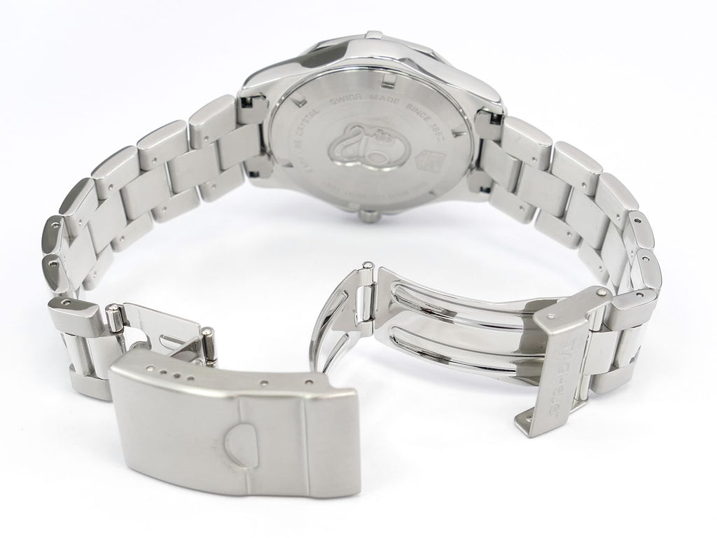 TAG Heuer Aquaracer WAF111C folding clasp with wet suit expansion