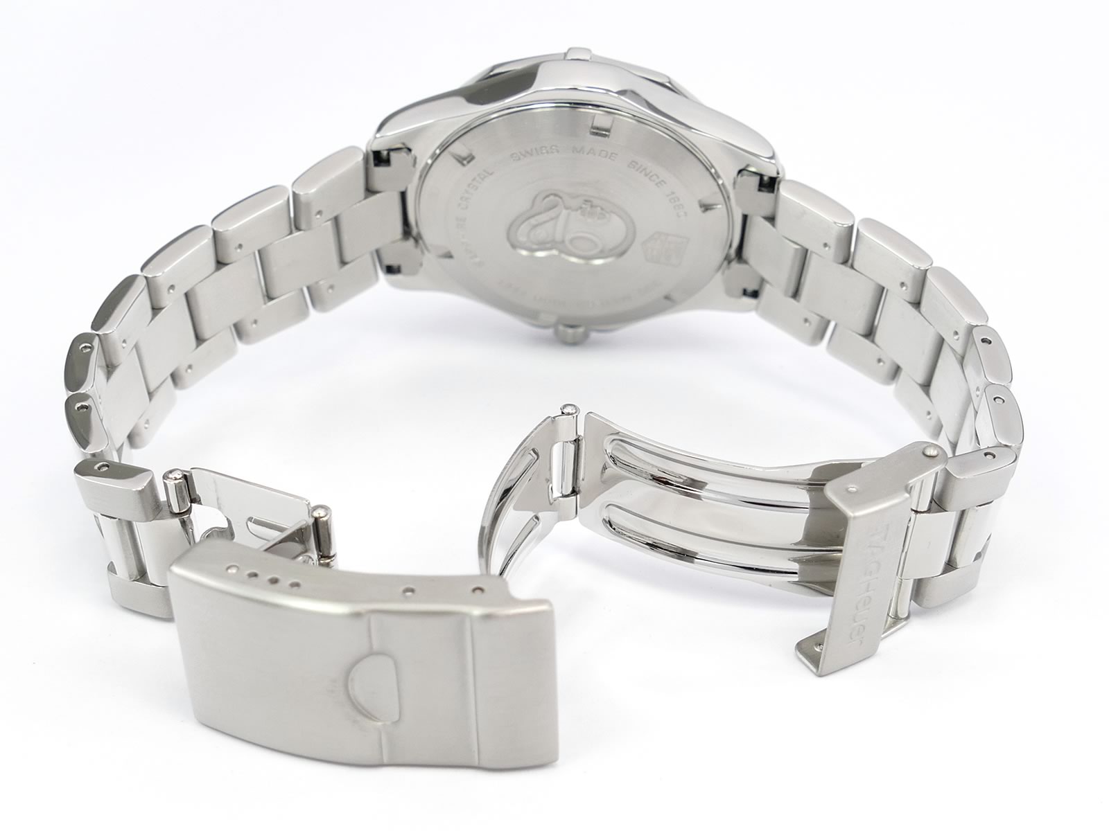TAG Heuer Aquaracer WAF111C folding clasp with wet suit expansion