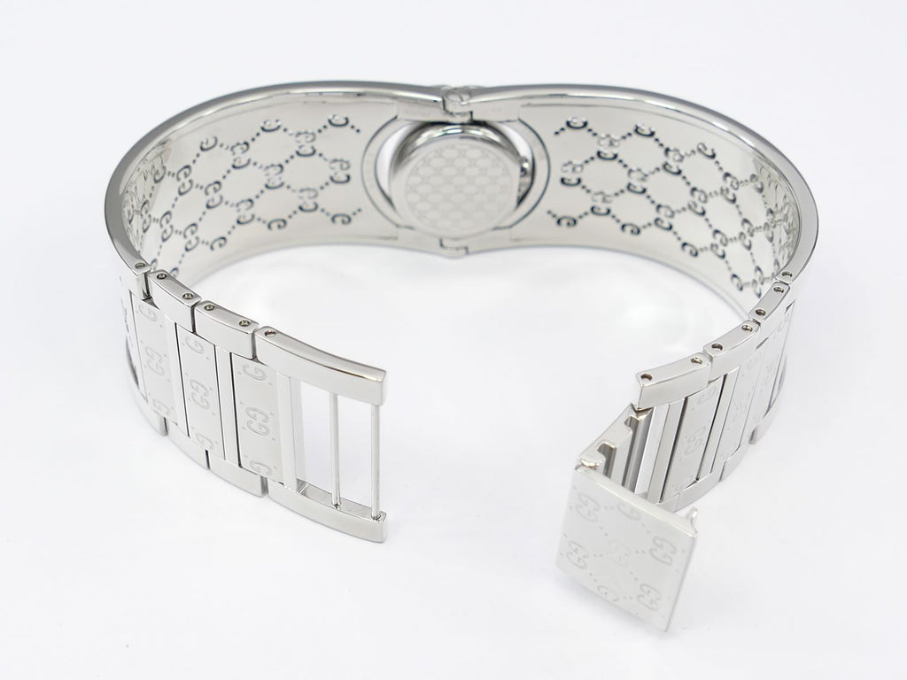Gucci Twirl 112 stainless steel bangle