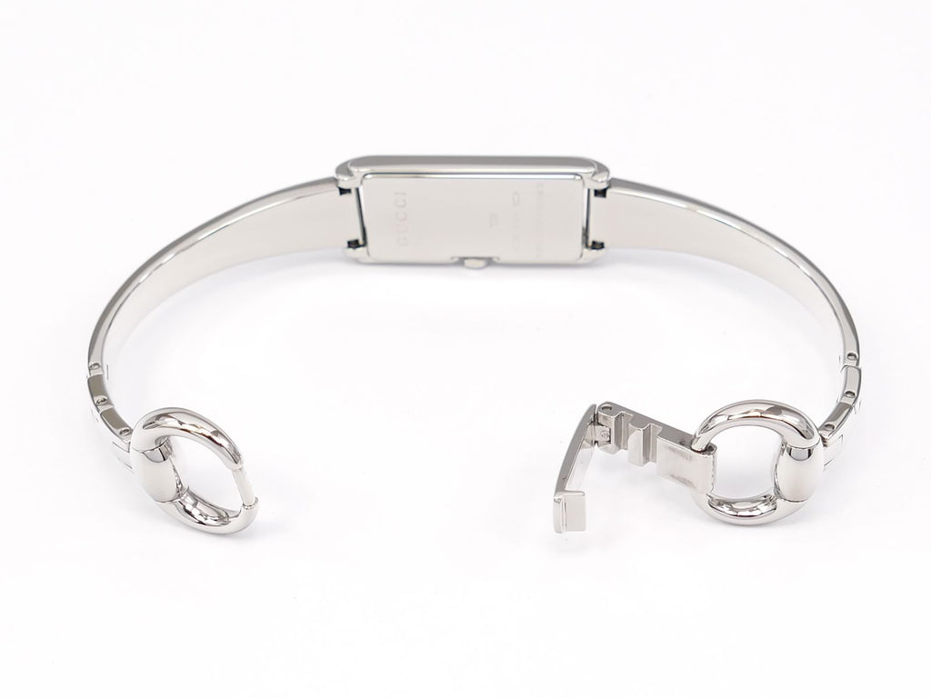 Gucci G-Line 109 Stainless Steel bangle clip