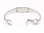 Gucci G-Line 109 Stainless Steel bangle clip