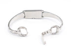Gucci G-Line 109 Stainless Steel bangle clip