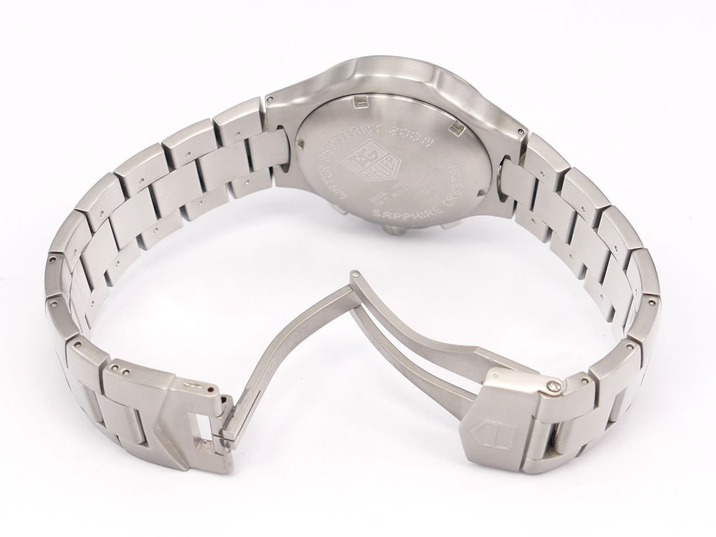 TAG Heuer Kirium F1 CL111A stainless steel folding clasp