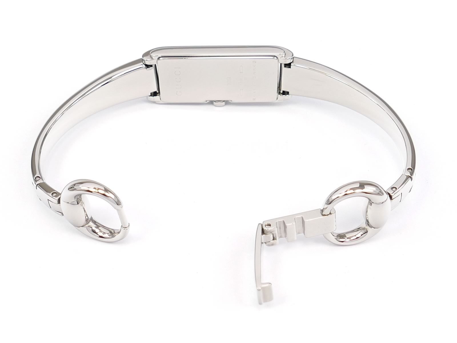 Gucci G-Line 109 Stainless Steel Bangle clip