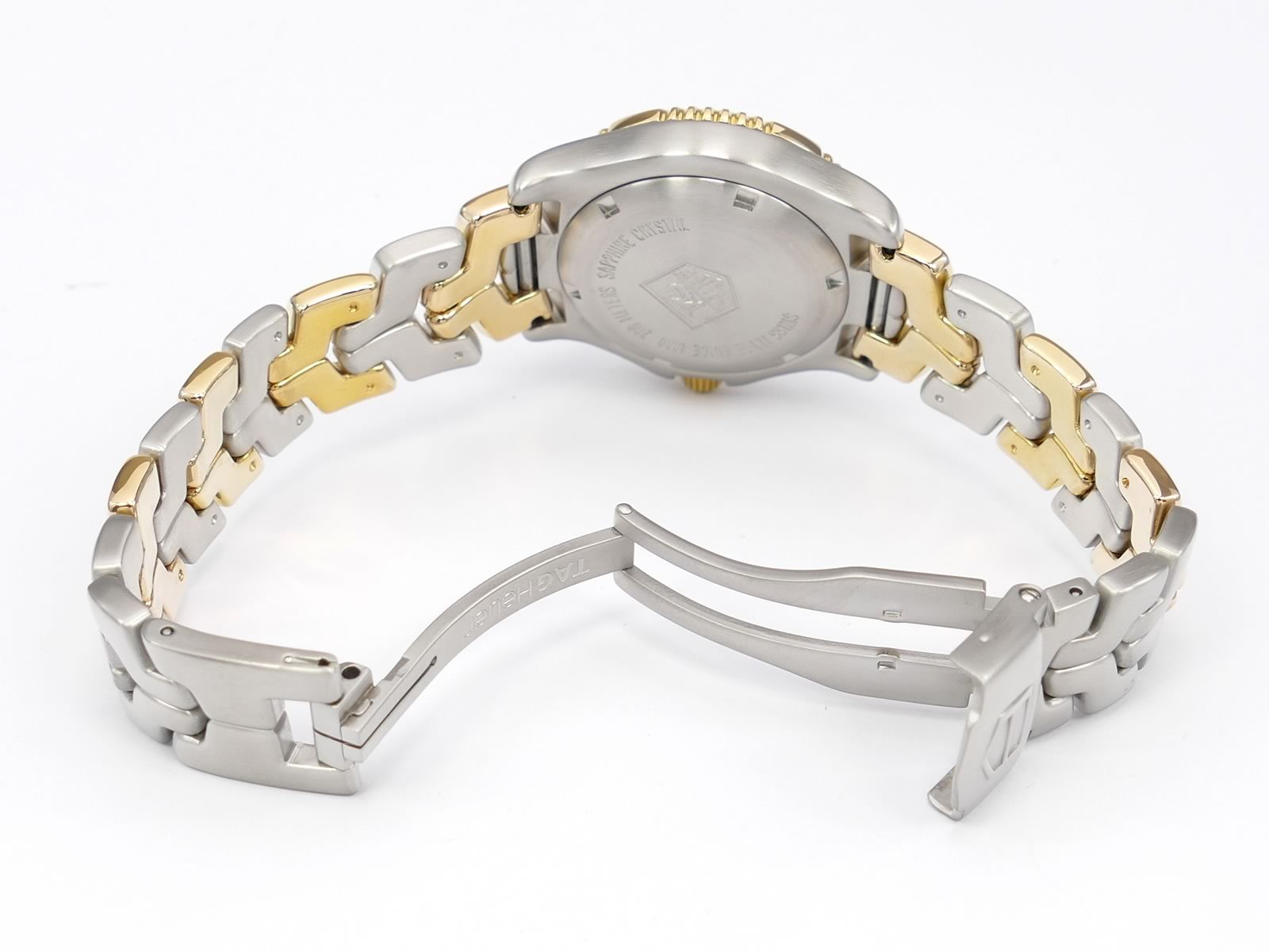 TAG Heuer Link WT1250 folding clasp with security clasp