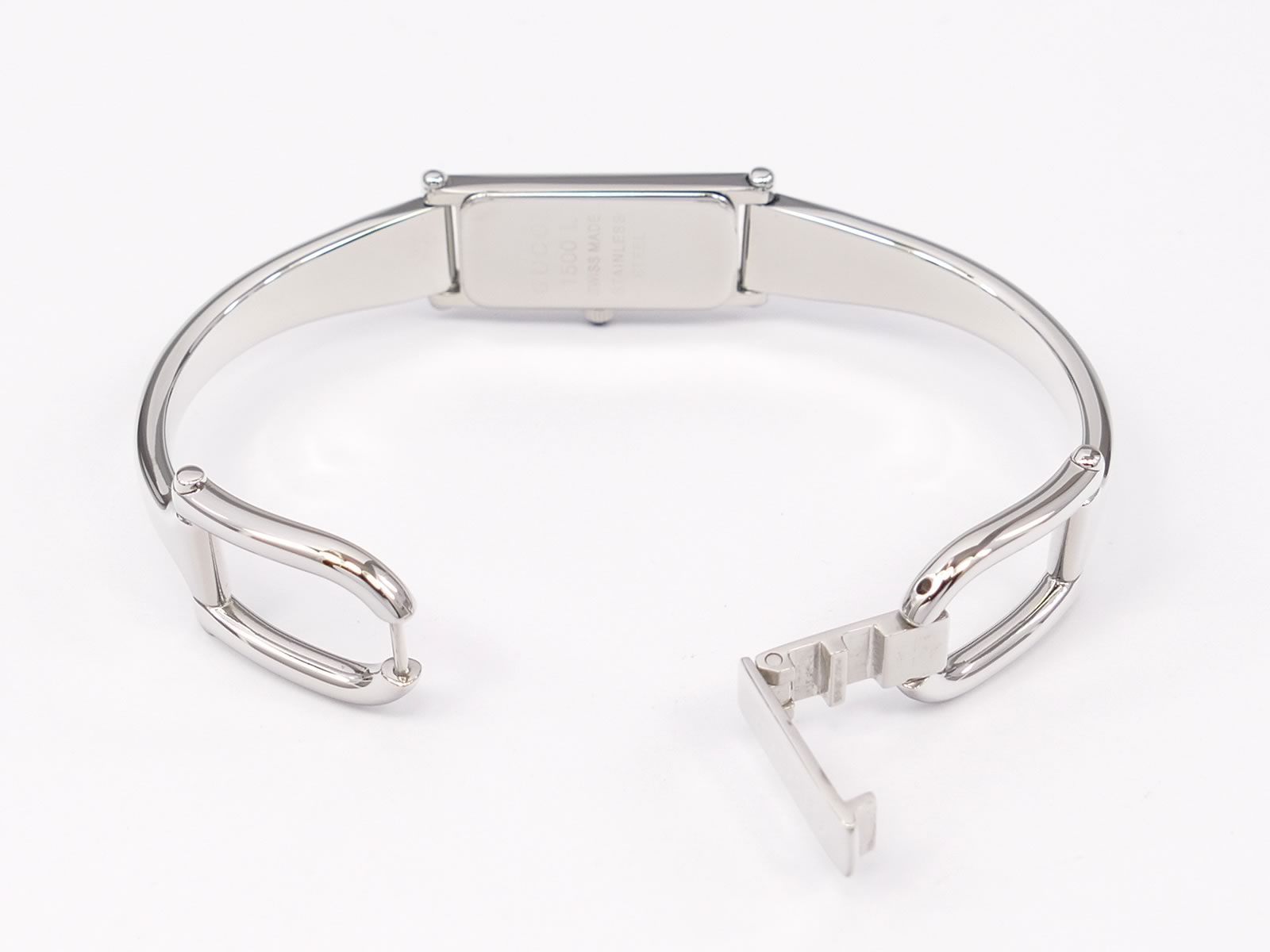 Gucci 1500L Stainless Steel Bangle clip