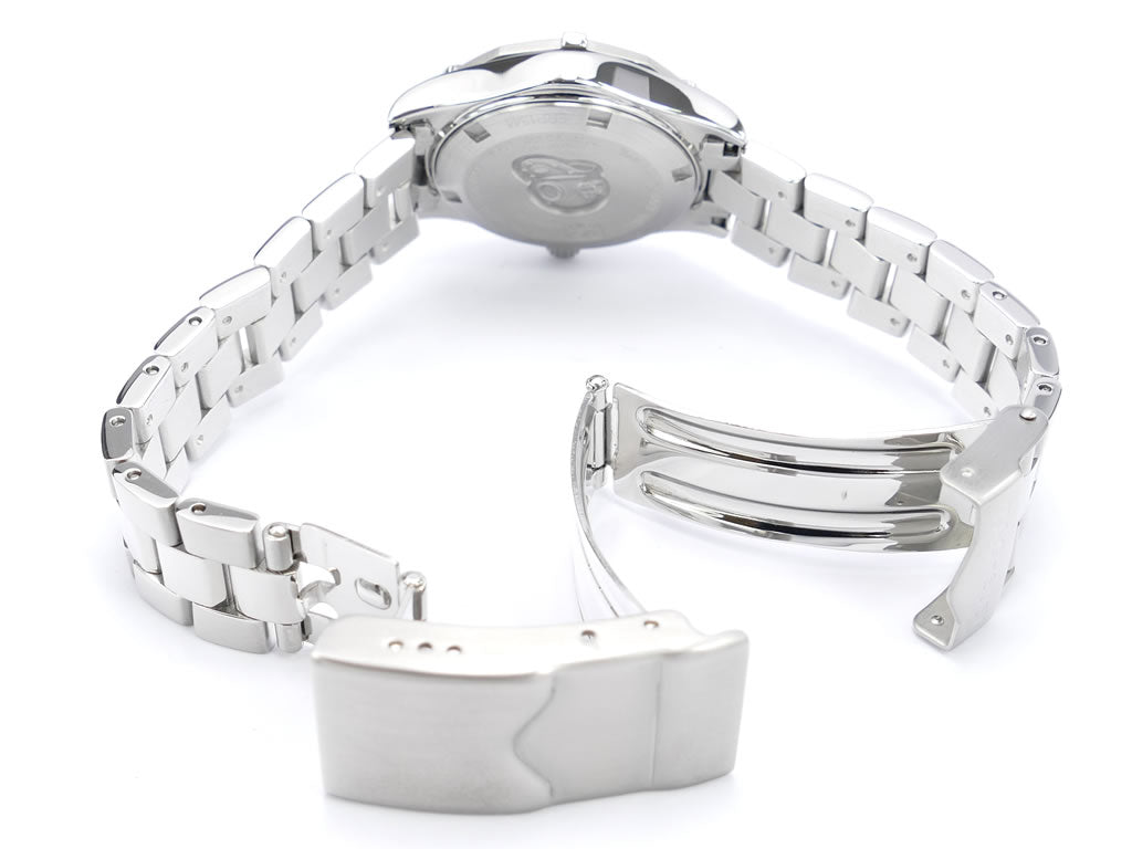 TAG Heuer Aquaracer Lady WAF1412.BA0823 side and clasp with wet suit expansion