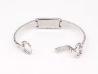 Gucci G-Line 109 Stainless Steel bangle clip
