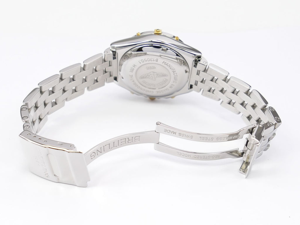 Breitling Chronomat B13050.1 folding stainless steel clasp