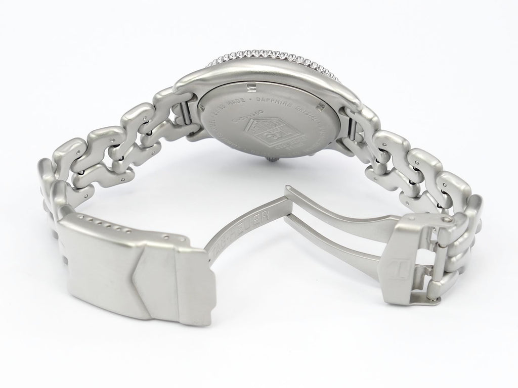 TAG Heuer SEL Chronograph CG1110-0 folding clasp with security clip