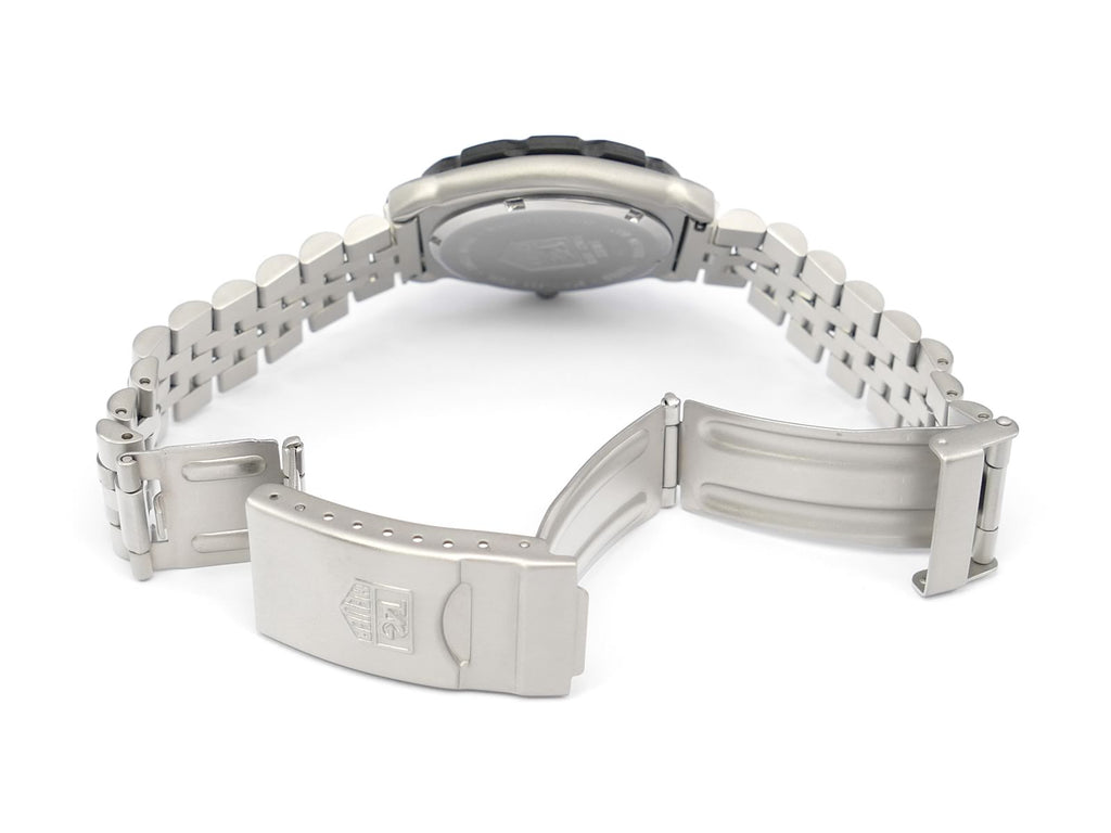 TAG Heuer Formula 1 WA1211 folding clasp with wet suit expansion