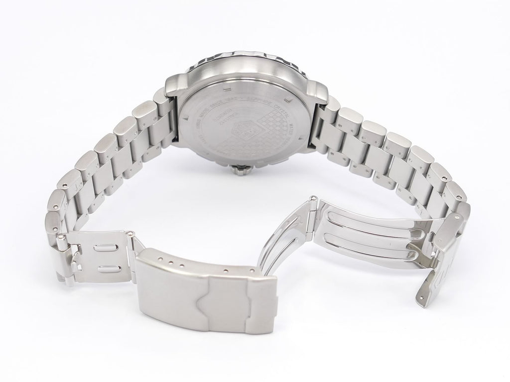 TAG Heuer Formula 1 Chronograph CAU1112.BA0858 folding clasp with wet suit expansion