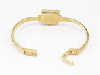 Gucci 1900L 18k Gold Plated Bangle clip