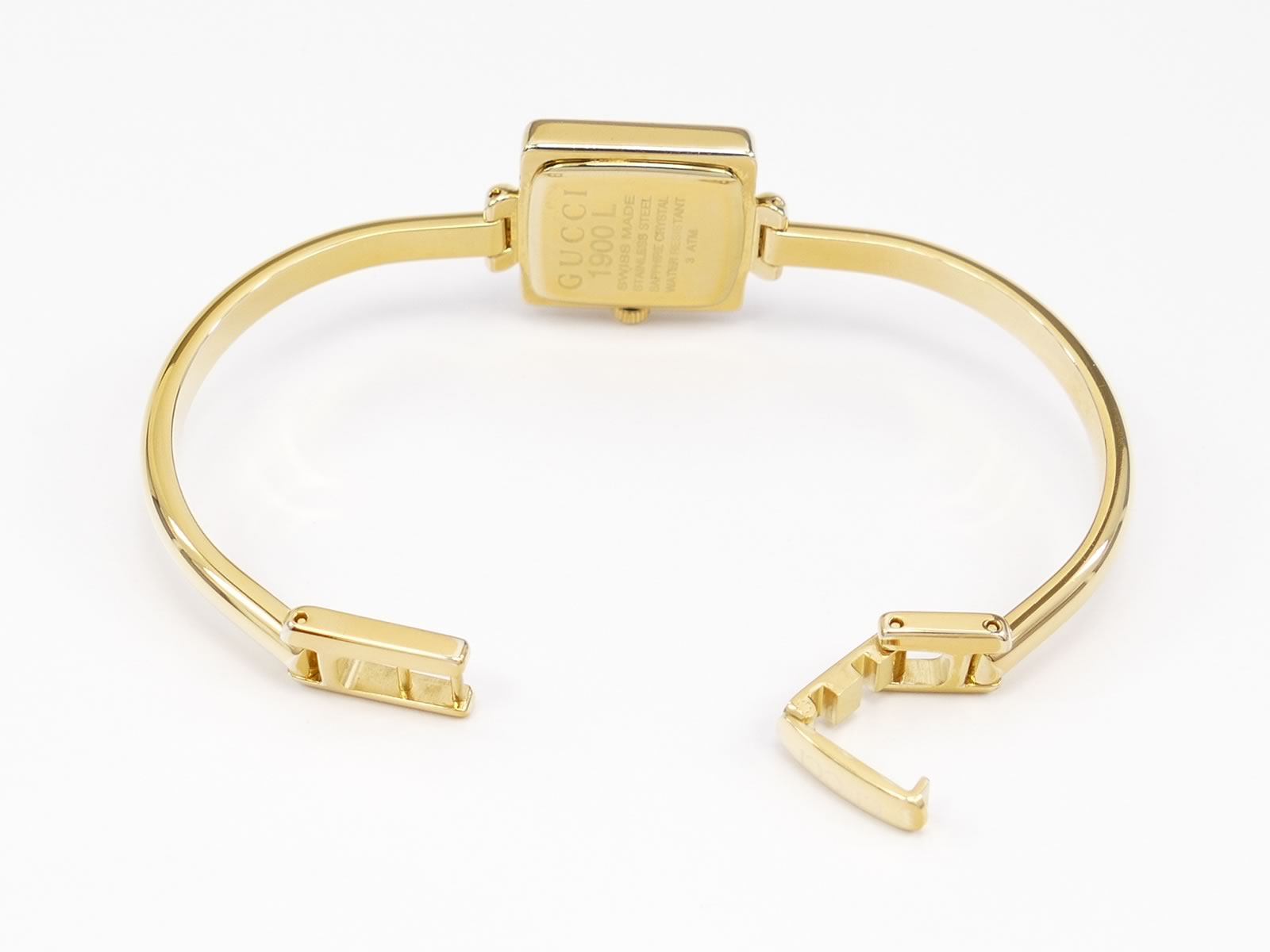Gucci 1900L 18k Gold Plated Bangle clip