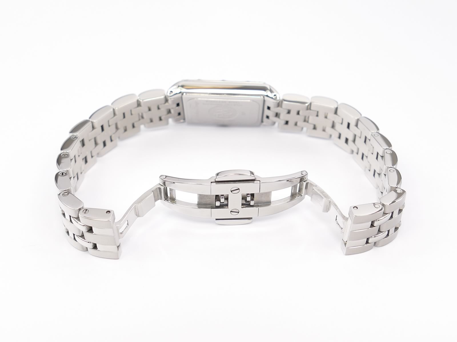 Raymond Weil Tango 5971 stainless steel bi folding clasp