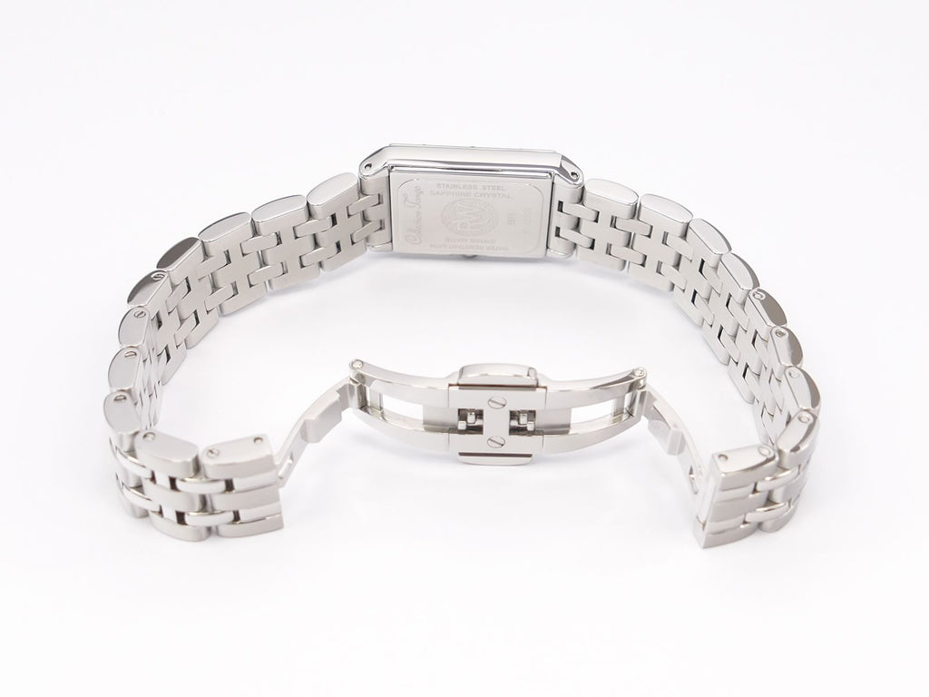 Raymond Weil Tango 5971 stainless steel bi folding clasp
