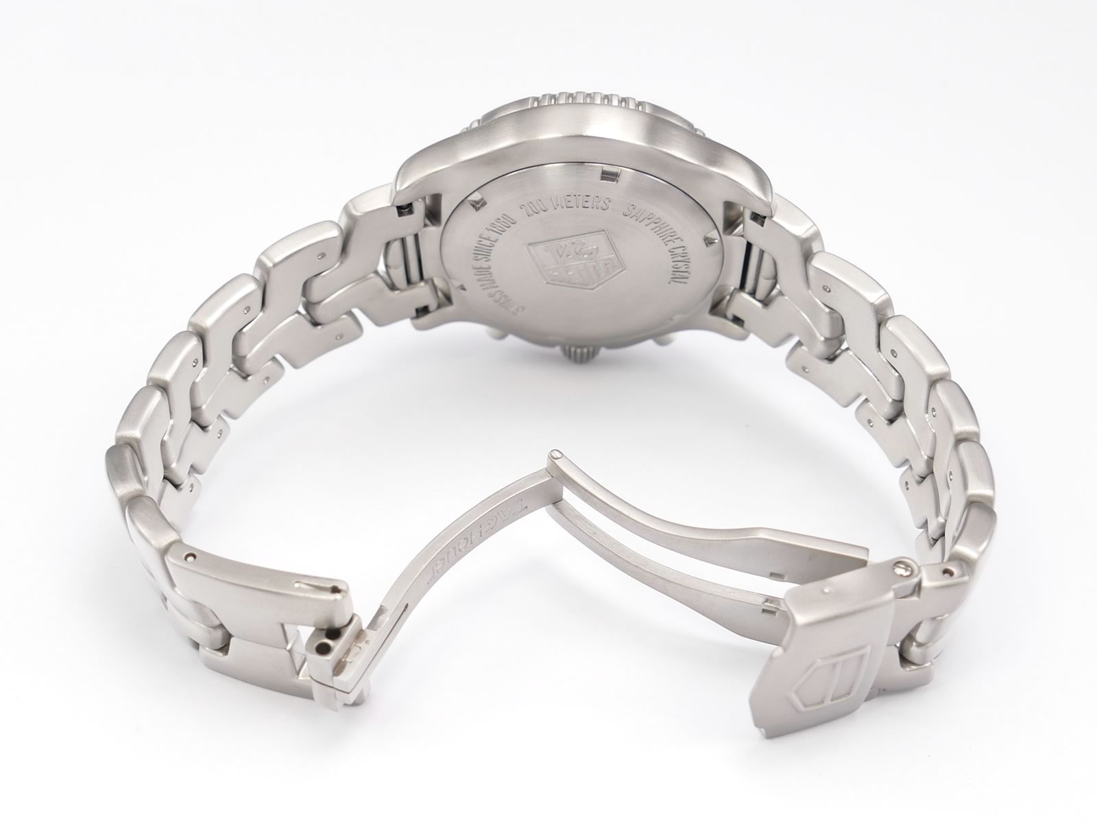 TAG Heuer Link Chronograph CT1110.BA0550 folding clasp