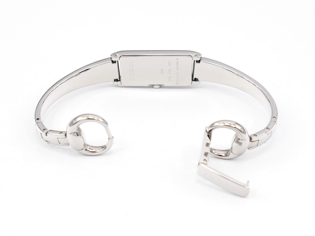 Gucci G-Line 109 Stainless Steel bangle clip