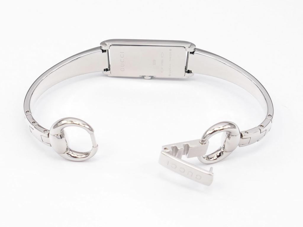 Gucci G-Line 109 Stainless Steel bangle clip