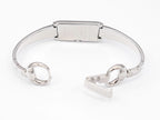 Gucci G-Line 109 Stainless Steel bangle clip