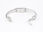 Gucci G-Line 109 Stainless Steel bangle clip YA109518