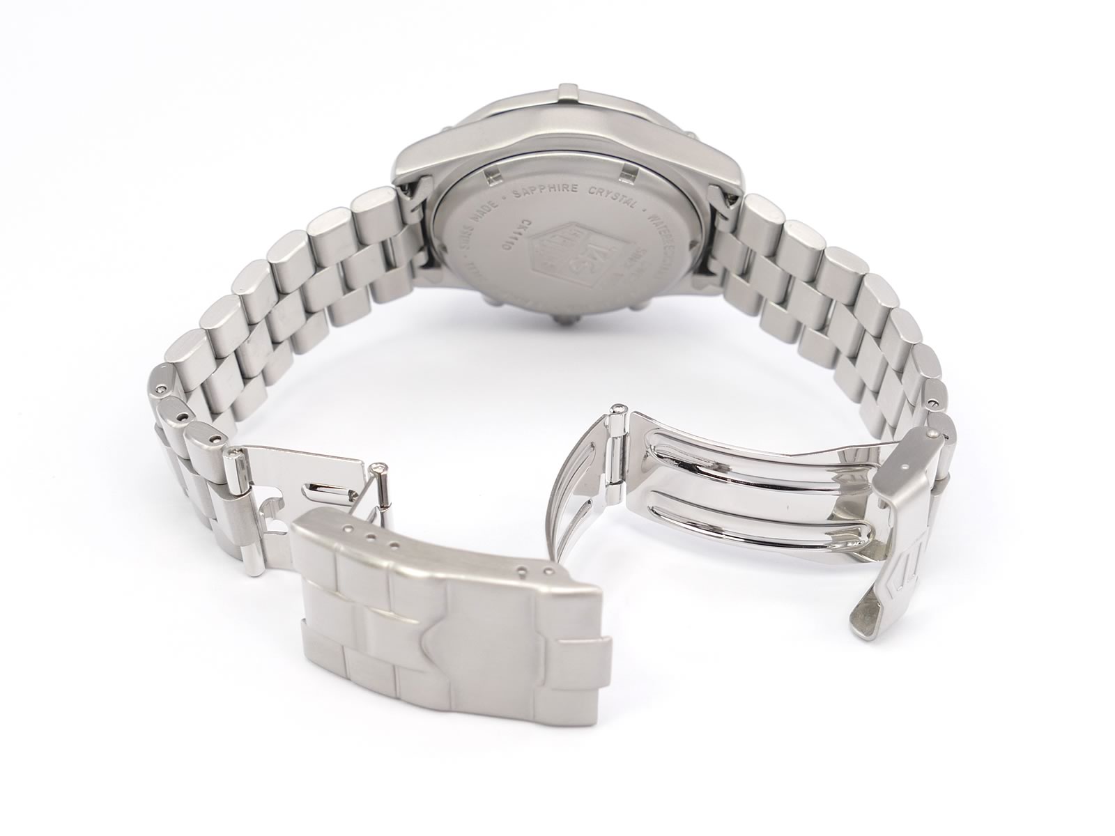 TAG Heuer 2000 Classic CK1110 folding clasp and wet suit expansion
