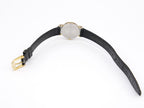 Longines Presence black leather strap