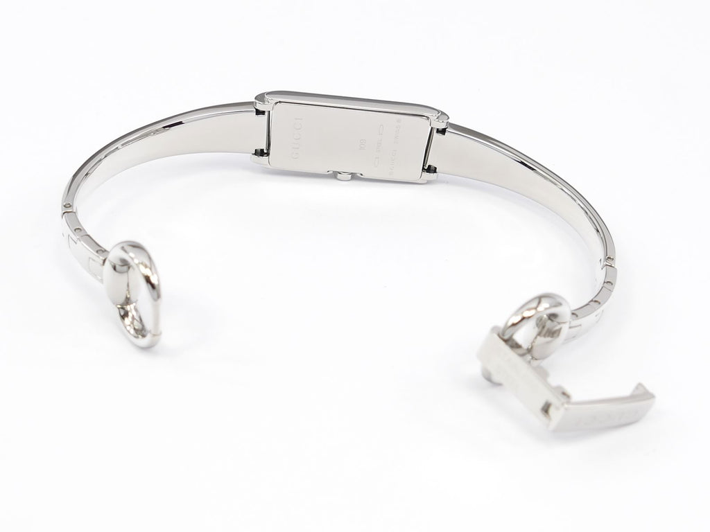 Gucci G-Line 109 YA109519 Stainless Steel bangle clip