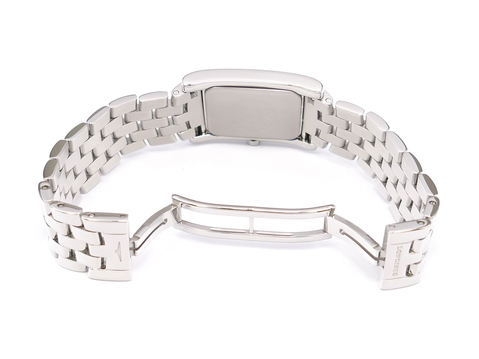 Longines DolceVita L5.502.4.96.6 stainless steel folding clasp