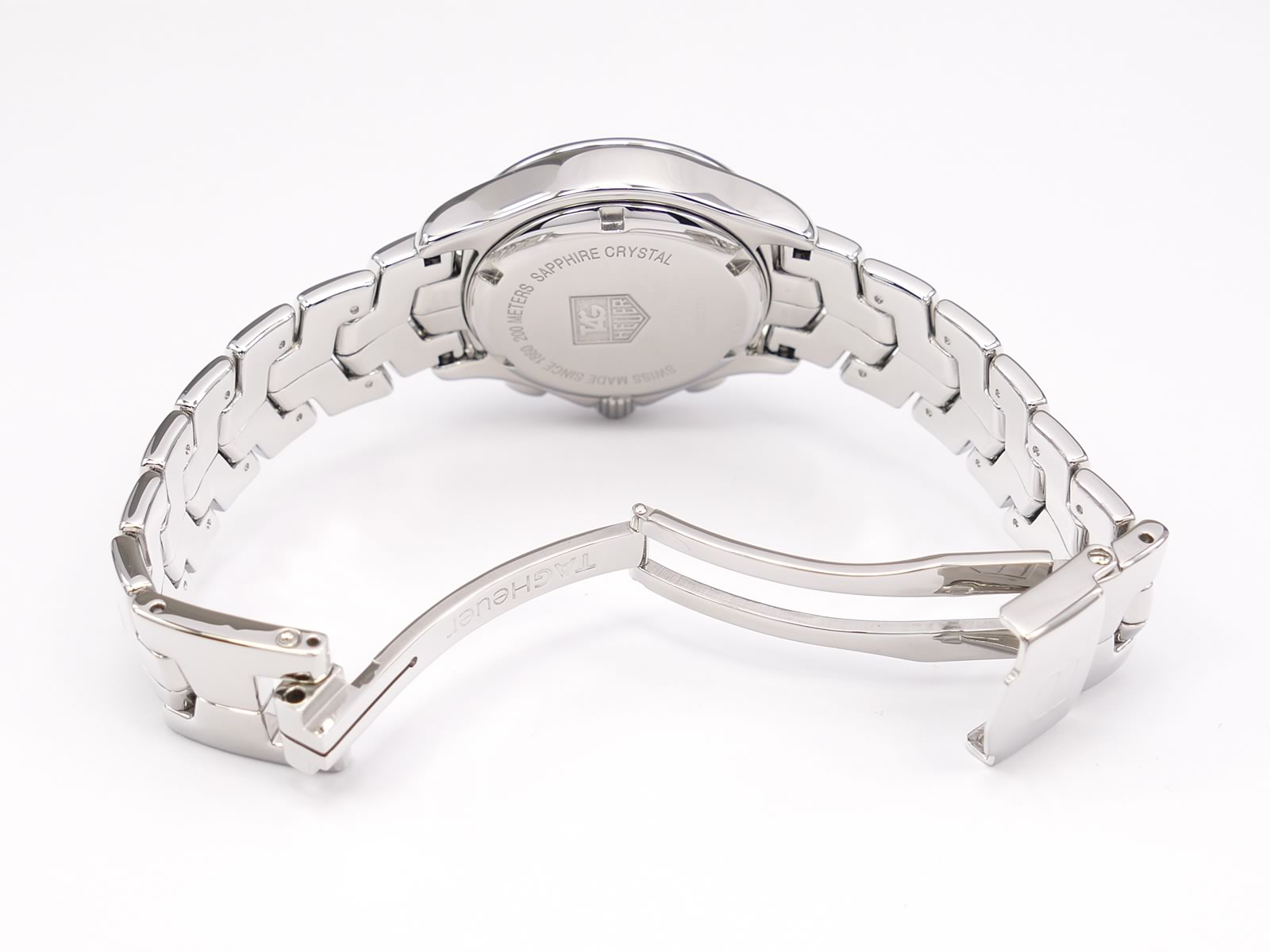 TAG Heuer Link CJF1312.BA0580 stainless steel folding clasp