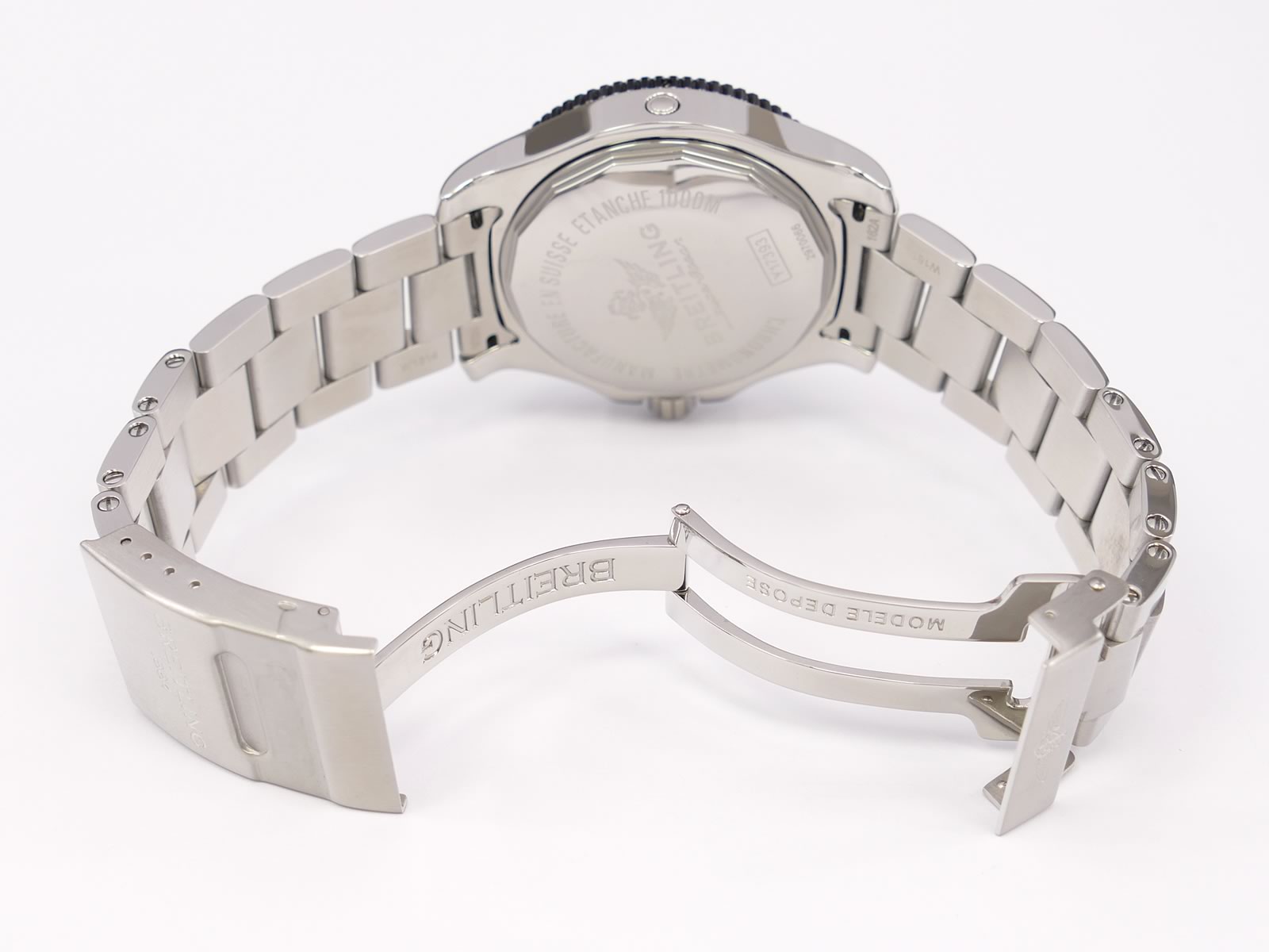 Breitling Superocean 44 Special Y17393 stainless steel folding clasp